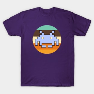 1970s Video Game Space Alien Invader T-Shirt